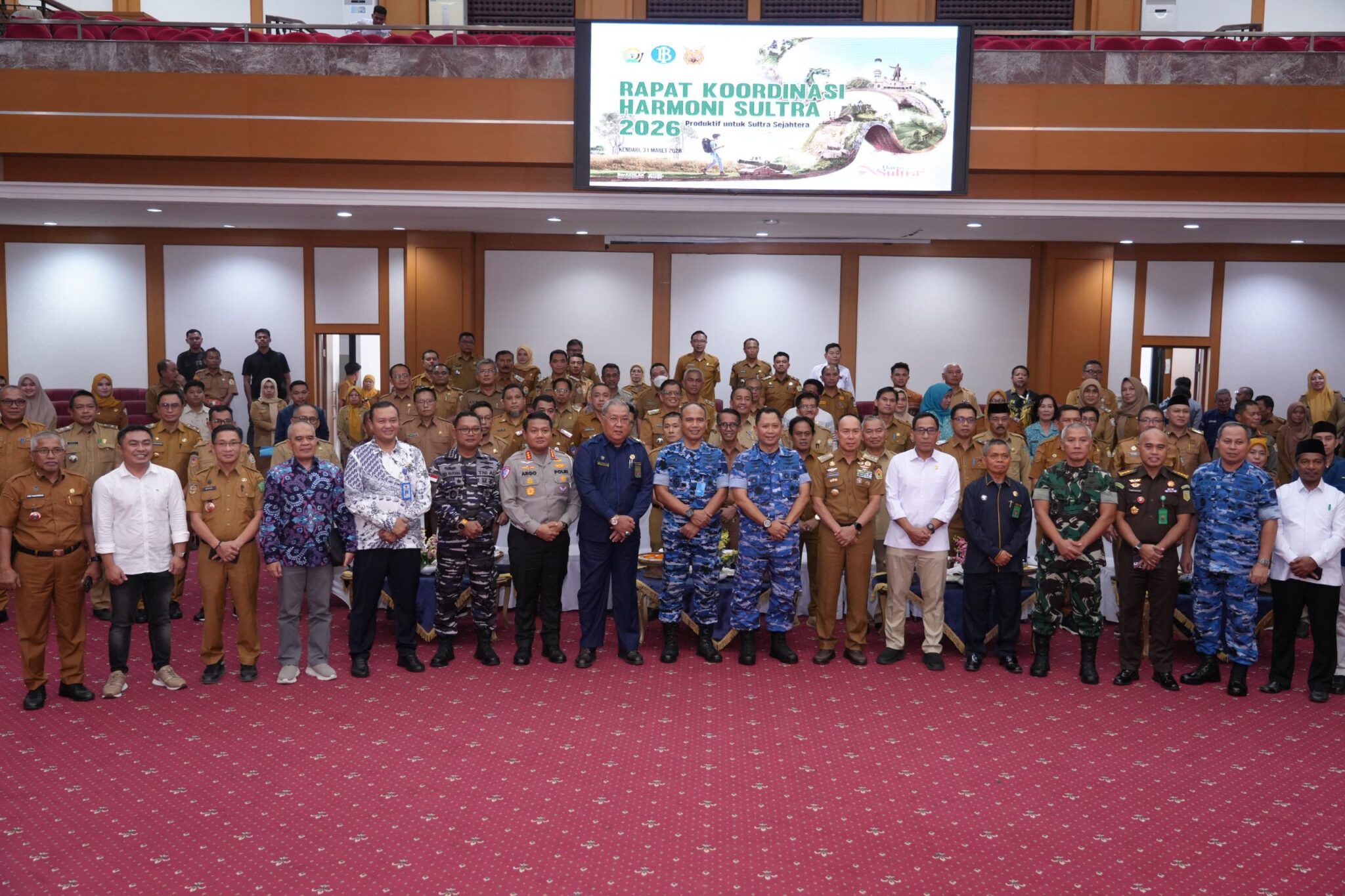 Dirlantas Polda Sultra Hadiri Rapat Koordinasi Harmoni Sultra 2026, Perkuat Sinergi Lintas Sektor