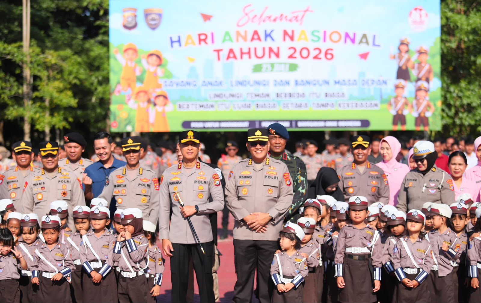 Peringati Hari Anak Nasional, Kapolda Sultra Ajak Semua Pihak Lindungi dan Bangun Masa Depan Anak