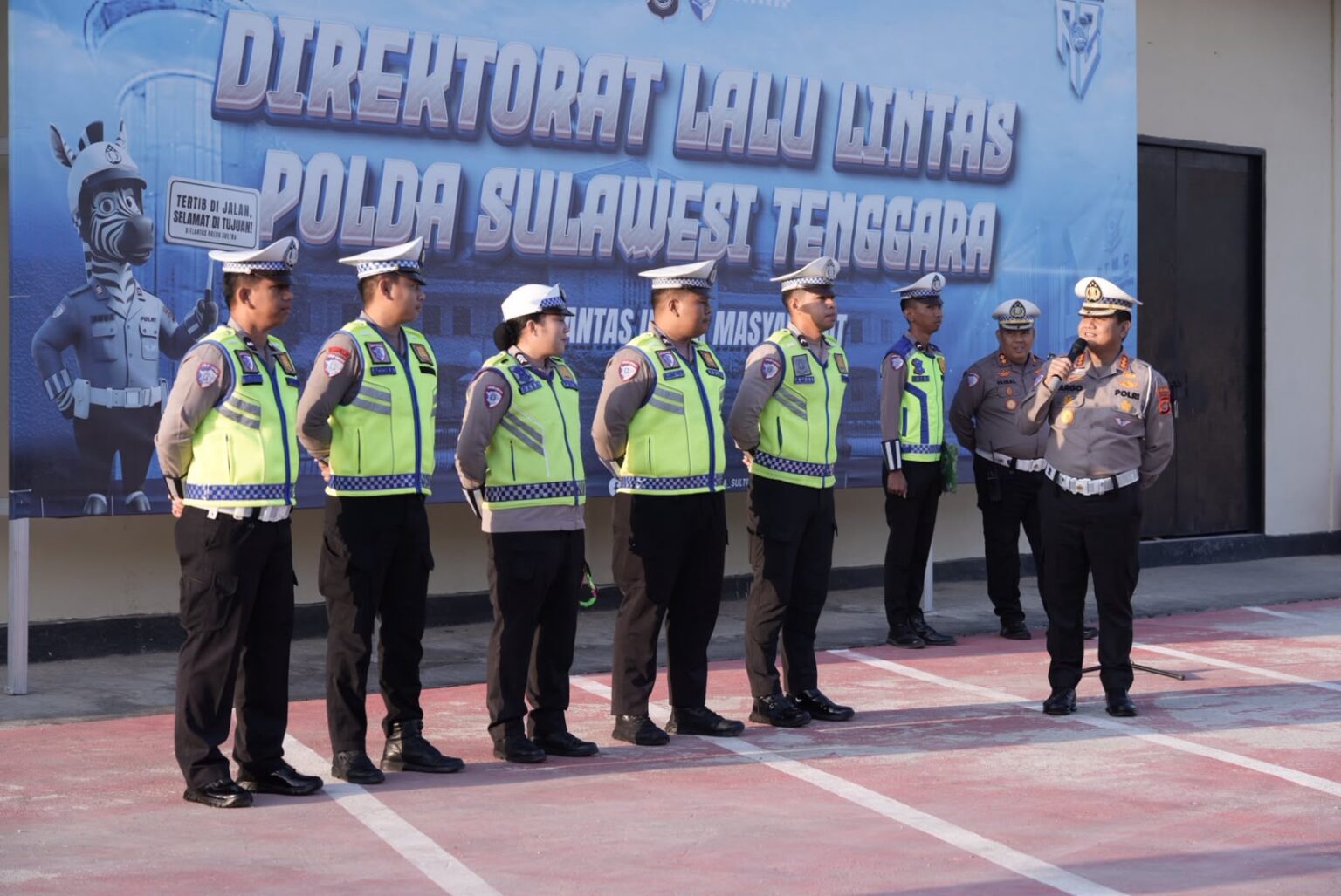 JAGA BUMI ANOA Jadi Pedoman Personel Ditlantas Polda Sultra