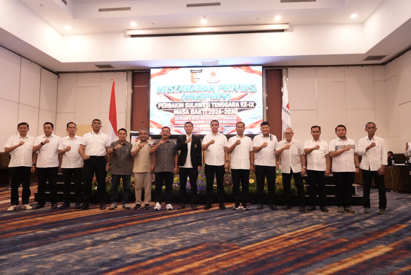 Dirlantas Polda Sultra Hadiri Musprov Perbakin Sulawesi Tenggara