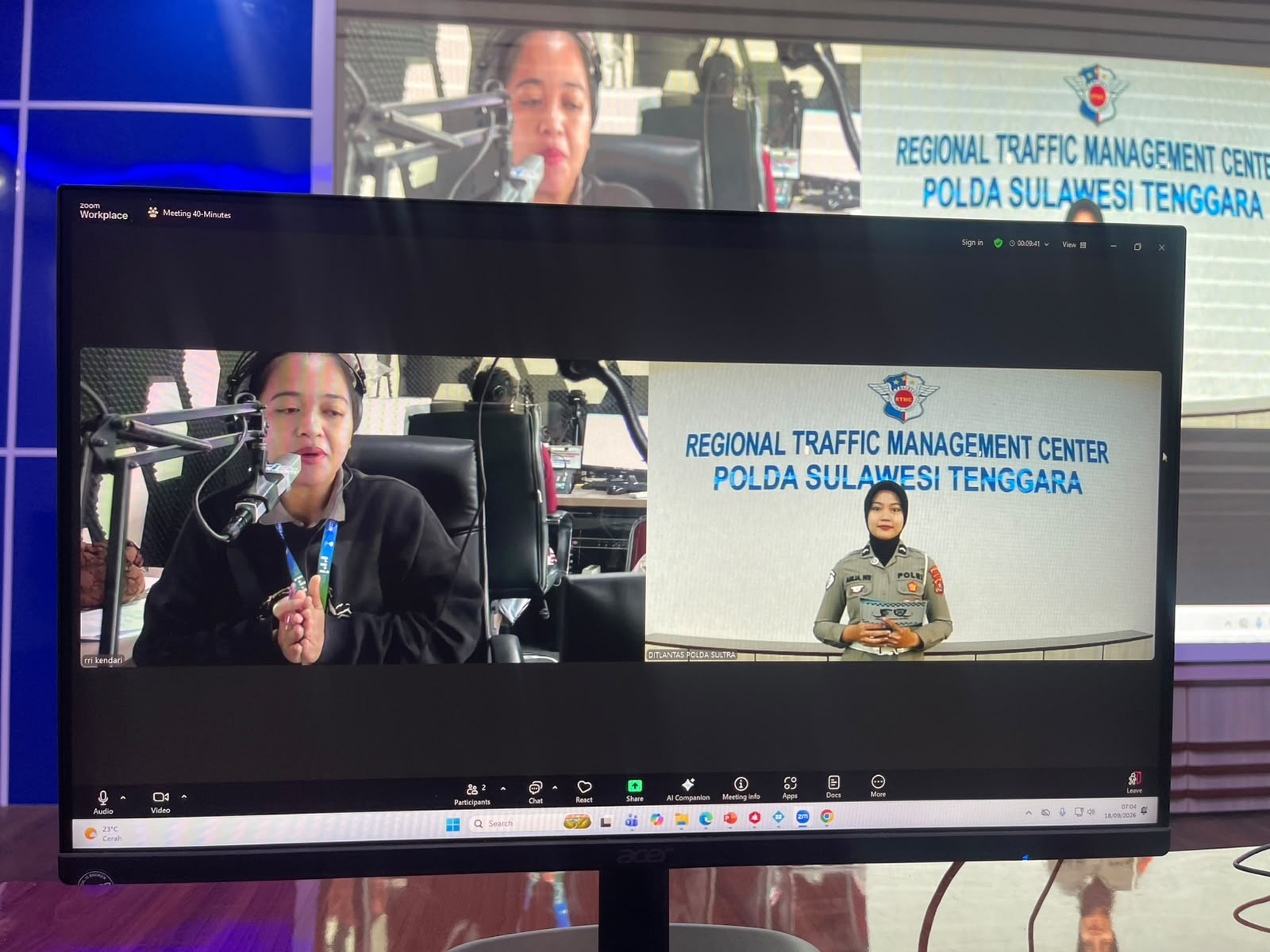 Traffic Update RRI Kendari, Ditlantas Polda Sultra Perbarui Informasi Arus Lalu Lintas