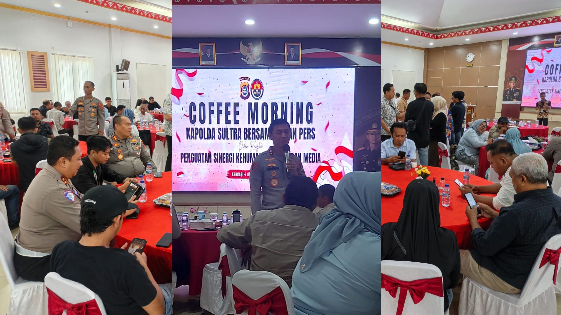 Kapolda Sultra Ajak Pers Perkuat Sinergi, Keterbukaan Informasi Jadi Kunci Jaga Kamtibmas