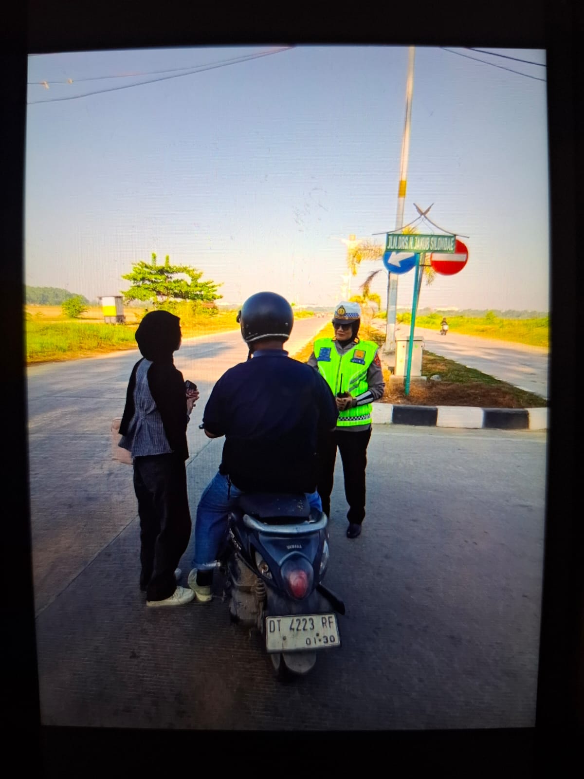 Tiga Pengendara Tak Pakai Helm Ditindak ETLE Handheld di Jalan Baru Kendari
